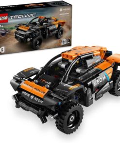 Technic NEOM McLaren Extreme E Race Car 42166-7 Yaş ve Üzeri Yarış Arabası Seven Çocuklar için Koleksiyonluk Yaratıcı Oyuncak Model Yapım Seti (252 Parça)