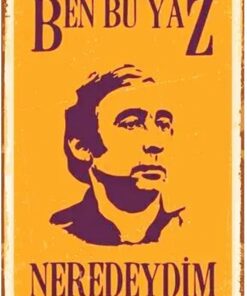 Kuşe Kağıt Duvar Posteri Ben Bu Yaz Neredeydim Şener Şen Retro Vintage Drtr0010