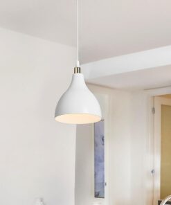 LightDesign Beyaz Sarkıt Avize Yatak Odası Salon Mutfak Koridor Lamba 17 AGnm26