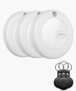 MiTag AirTag (1 Pakette 3 Adet) Konum Takip Cihazı Apple Lisanslı MFI Sertifikalı - Siyah