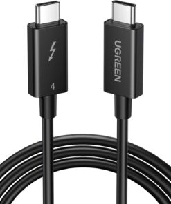 Thunderbolt 4.0 40Gbps 100W 8K Data Görüntü Kablosu 80cm