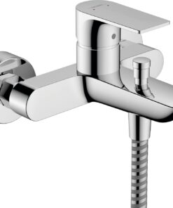 Rebris E küvet armatürü, sıva üstü banyo armatürü, 2 fonksiyon için, krom