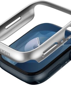 Apple Watch 45mm (Seri 9/8/7) Kılıf Thin Fit Graphite - ACS04178
