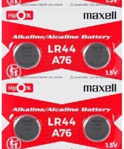 Alkaline LR44 düğme pil (10'lu paket)