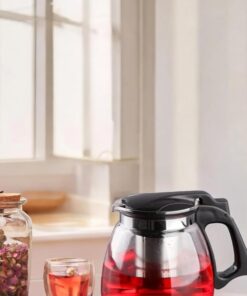 Cam Demlik Süzgeçli 900ML THN80900