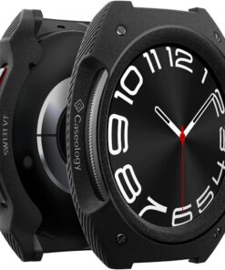 Spigen Galaxy Watch 6 Classic (43mm) Kılıf Vault Matte Black - ACS06495