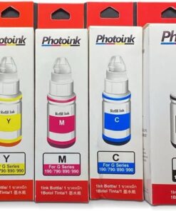 100 Ml Canon Uyumlu Photo Ink, 5 Kartuşlu Canon Yazıcılar Için Uyumlu 5 Adet Mürekkep Seti ( Akıllı Mürekkep)