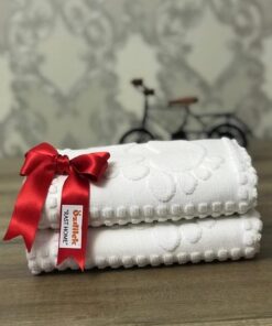 Banyo Ayak Havlusu 2'li Winter Havlu 50x70 Cm