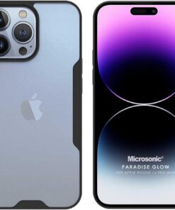 Apple iPhone 14 Pro Max için Kılıf Paradise Glow Siyah [iPhone 14 Pro Max ile Uyumlu Kılıf - Siyah]