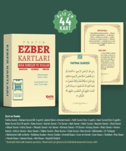 Yayınevi Ezber Kartları Kısa Sureler Ve Dualar Arapçası, Okunuşu Ve Anlamı