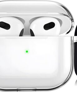 Airpods 4. Nesil için (2024) Şeffaf Cyrstal Clear Ultra Berrak Kılıf (Airpods 4. Nesil)