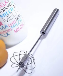 Paslanmaz Çelik Basmalı Otomatik Çırpıcı 38 Cm