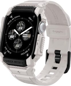 Rugged Armor Pro bileklik, Apple Watch 10 42 mm (2024) ile uyumlu kılıf