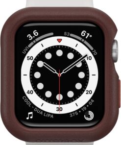 All Day Bumper fürApple Watch Series SE (2.gen/1. gen)/6/5/4, stoßfeste, sturzsichere, schlanke Schutzhülle für Apple Watch, schützt den Display und die Kanten