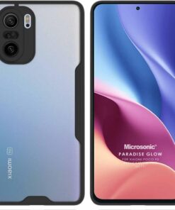 Xiaomi Redmi K40 için Kılıf Paradise Glow Siyah [Redmi K40 ile Uyumlu Kılıf - Siyah]
