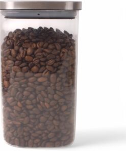 1100ml Sızdırmaz Vakumlu Metal Kapaklı Borosilikat Cam Kavanoz – Hava Geçirmez & Dayanıklı Gıda Saklama Kabı (10cm x 17cm)