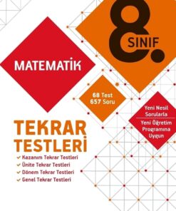 Yayınları 8. Sınıf LGS Matematik Tekrar Testleri 2021-2022