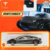 Metal 2022 Kibrit Kutusu Tesla Roadster Gri 75/100 (Kısa Kart) HFR50