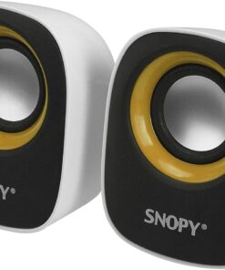 SN-120 2.0 Beyaz/Sarı USB Speaker