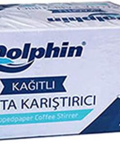 At Market Dolphin Kağıtlı Tahta Karıştırıcı 10cm 250li