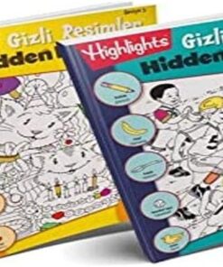 Hidden Pictures Puzzles (Gizli Resimler) 4'lü Set