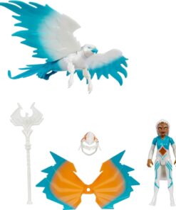 of the Universe He-Man and The Sorceress Figure & Winged Falcon Araç Seti Motu Netflix Animasyon Serisinden Esinlenmiştir, 4 Yaş ve Üzeri için Koleksiyon Oyuncak Hediyesi