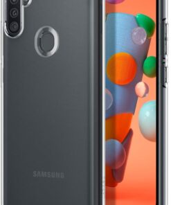 Galaxy M11 / Galaxy A11 Kılıf Liquid Crystal 4 Tarafı Tam Koruma Crystal Clear - ACS00856