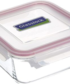 Glasslock Kare Plus Cam Saklama Kabı 1180 Ml