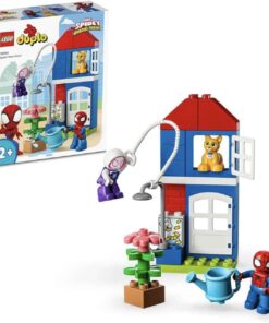 DUPLO® Marvel Örümcek Adam’ın Evi 10995-2 Yaş ve Üzeri Çocuklar için Örümcek Adamlı Yaratıcı Oyuncak Yapım Seti (25 Parça)