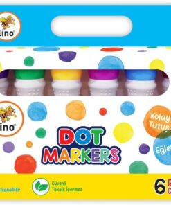 Dot Markers 6' lı Yıkanabilir Boya