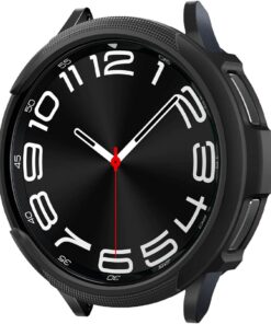 Galaxy Watch 6 Classic (43mm) Kılıf Liquid Air Matte Black - ACS06395