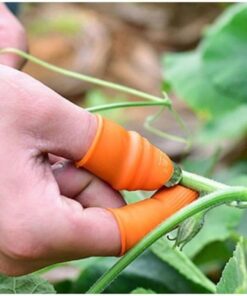 Baş Parmak Sebze Kesme Ayıklayıcı, Silikon Parmağa Geçirmeli Sebze Meyve Soyucu Aparat