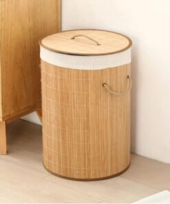 Bambu Çamaşır Sepeti, 60 L