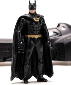 253215013, Batman 1989 Batmobile, Die-Cast Metal, Açılabilir Parçalar, 1:24 Ölçek, Batman Figürü, 20 cm, 7 cm, Serbest Tekerlekli
