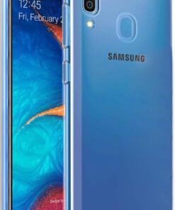 Samsung Galaxy A20e Kılıf Transparent Soft Beyaz