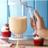 Pankek Dağıtıcı Hamur Porsiyonlayıcı Şekillendirici 900 ml Dökme Aparatı