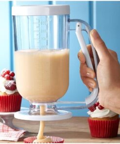 Pankek Dağıtıcı Hamur Porsiyonlayıcı Şekillendirici 900 ml Dökme Aparatı