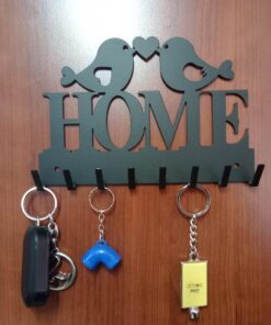 Anahtar Askılığı İster Kendinden Yapışkanlı İster Vidalı Home Mat Siyah