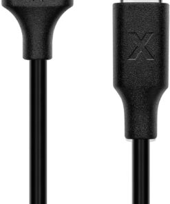 USB to Type-C uyumlu iPhone ve Samsung Modelleri için Hızlı Şarj ve Data Kablosu 40 cm (Siyah)