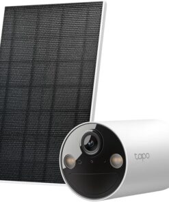 Tapo C410 KIT, 2K 3MP, Renkli Gece Görüşü, Şarj Edilebilir, IP65 Sertifikalı, Yerel/Bulut Depolama, 110° Açılı, Güneş Paneli Dahil, Kablosuz Bataryalı Güvenlik Kamerası Kiti