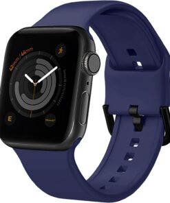 Apple Watch ile Uyumlu Yeni Nesil Tokalı Silikon Kordon 42-44-45-59 mm Uyumlu