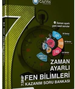 Yayınları 7.Sınıf Fen Bilimleri Zaman Ayarlı Kazanım Soru Bankası