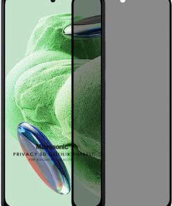 Xiaomi Redmi Note 12 Privacy 5D Gizlilik Filtreli Cam Ekran Koruyucu Siyah [Redmi Note 12 ile Uyumlu Ekran Koruyucu]
