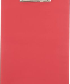 444K A4 Pvc Kapaksız Sekreter Tablası, Kırmızı