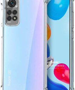 Xiaomi Redmi Note 12 Pro 4G için Kılıf Shock Absorbing Şeffaf [Redmi Note 12 Pro 4G ile Uyumlu Kılıf - Şeffaf]