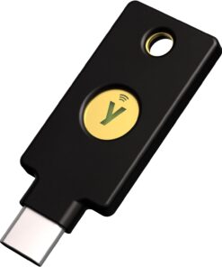 Yubikey 5C Nfc İki Faktör Orijinallik Usb Ve Nfc Güvenlik Anahtarı