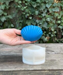 Concept Büyük Deniz Kabuğu 3D Mum Kalıbı (Silikon)