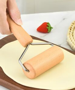 Doğal Bambu Hamur Açma Silindiri Hamur Açma Aparatı Oklava Merdane Pizza Makarna