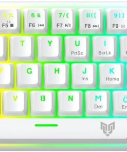 Runner Ful Rgb Mekanik Gaming Oyuncu Klavyesi Blue Switch Q Beyaz