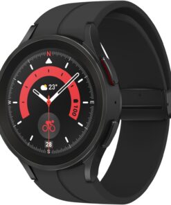 Galaxy Watch 5 Pro | 45 mm Akıllı Saat, Siyah (Samsung Türkiye Garantili)